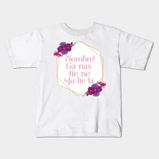 paulina de la mora frase Kids T-Shirt